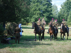 Rekonstrukcja Bitwy Warszawskiej w 95. rocznicę batalii. 2015 r. Fot. MHP/Wojciech Paduch