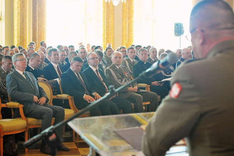 Sympozjum Sztabu Generalnego Wojska Polskiego​ na Zamku Królewskim w Warszawie. Fot. ppłk Sławomir Ratyński, SG WP