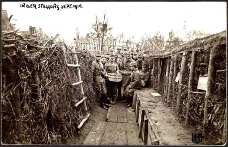 Kwesta na wdowy i sieroty&#39;, wrzesień 1916.