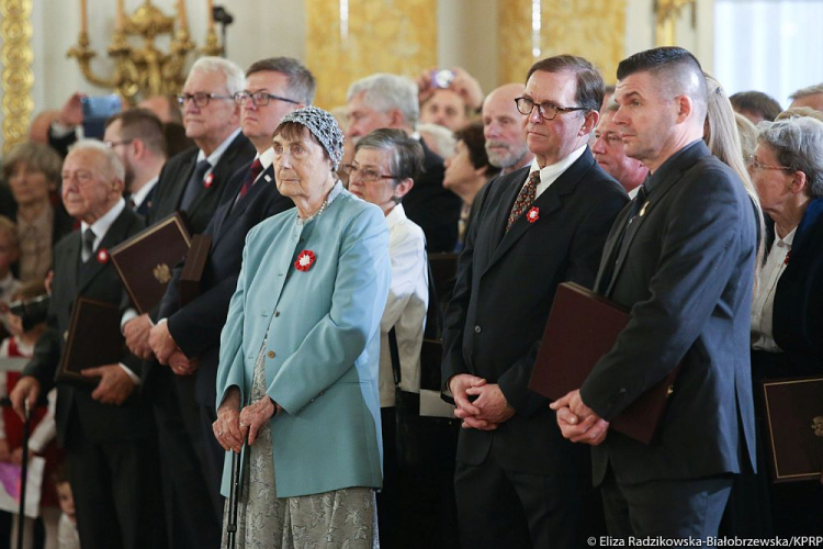 Uroczystość przekazania Orderów Orła Białego w dniu Narodowego Święta Niepodległości 11 listopada. Fot. Eliza Radzikowska-Białobrzewska. Źródło: Kancelaria Prezydenta RP