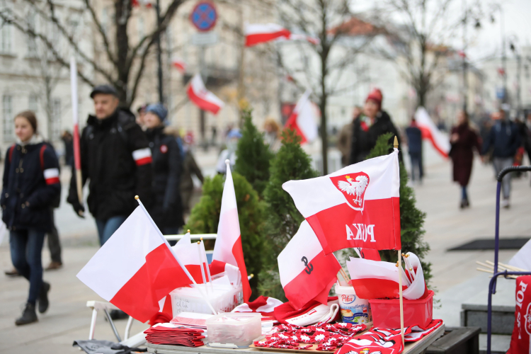 Warszawa, 11.11.2019. Obchody Narodowego Święta Niepodległości w Warszawie. Fot. PAP/L. Szymański