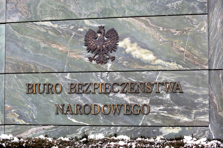 Biuro Bezpieczeństwa Narodowego. PAP/T. Gzell