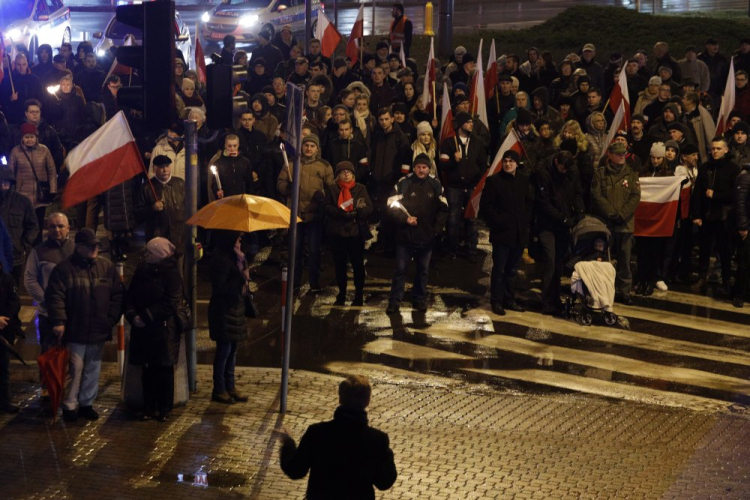 VII Białostocki Marsz Niepodległości. Fot. PAP/A. Reszko