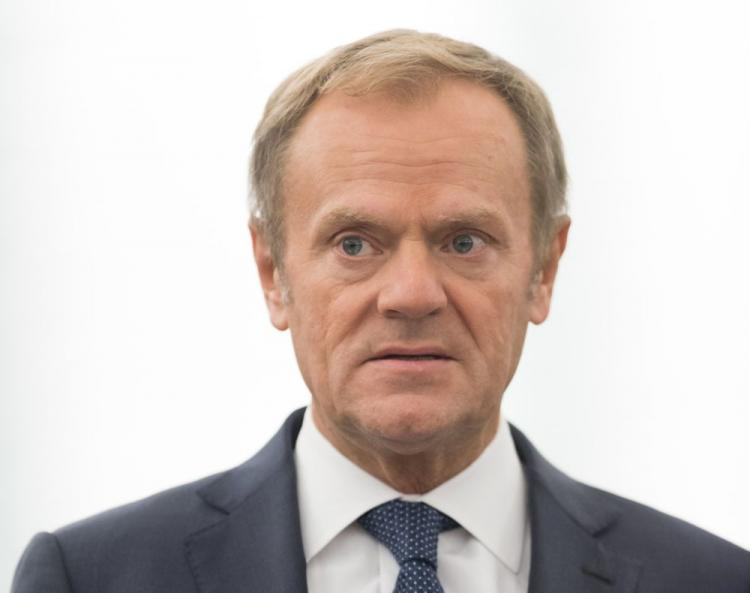 B. premier, szef Rady Europejskiej Donald Tusk. Fot. PAP/EPA