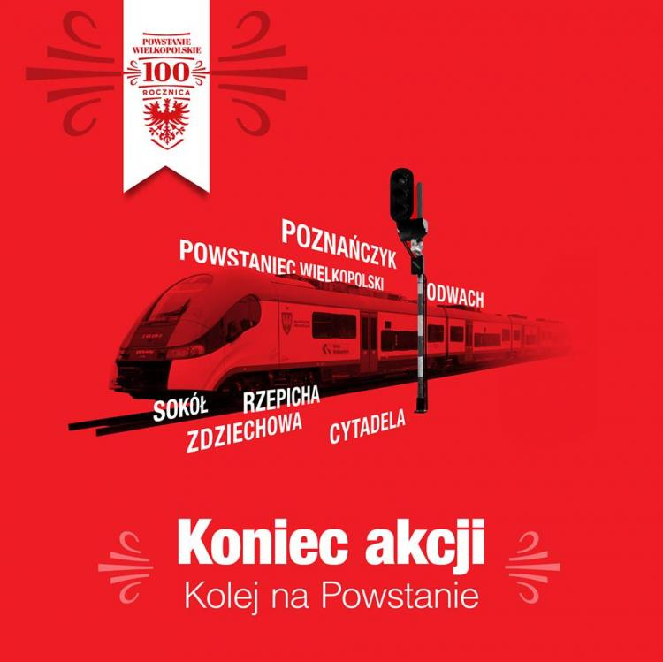 Rozstrzygnięcia plebiscytu "Kolej na Powstanie!". Źródło: profil na Facebooku "27 grudnia - Powstanie Wielkopolskie"