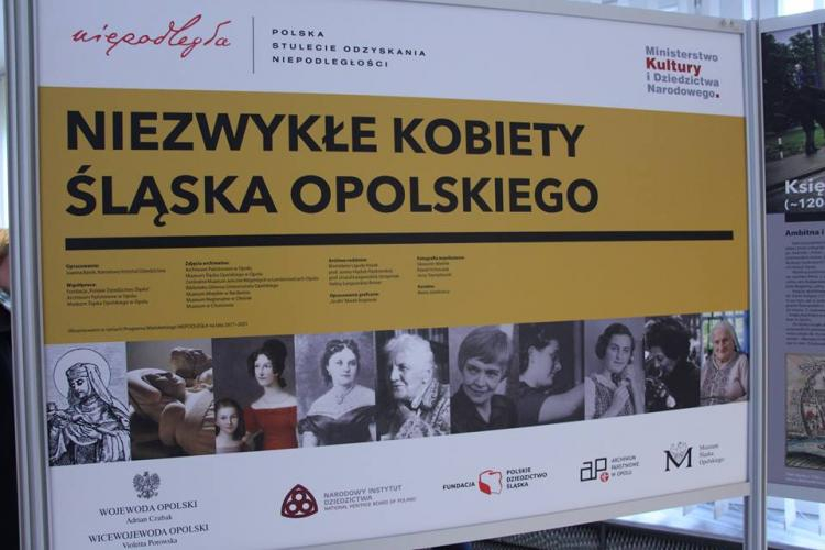 Wystawa "Niezwykłe Kobiety Śląska Opolskiego". Źródło: Opolski Urząd Wojewódzki