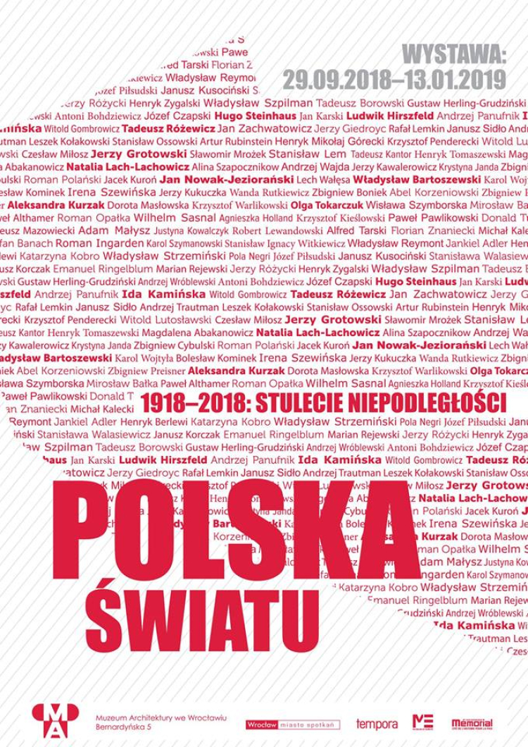 Wystawa „1918–2018: stulecie niepodległości. Polska – światu”