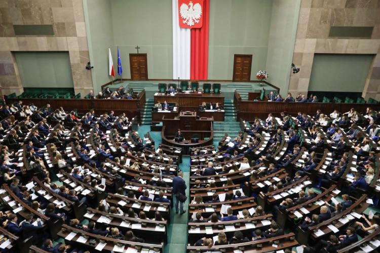 XXIV sesja Sejmu Dzieci i Młodzieży. Fot. PAP/T. Gzell