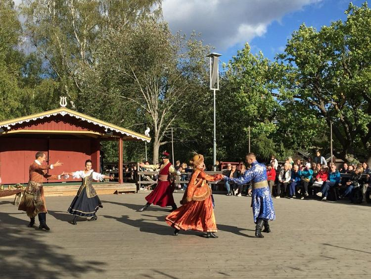 Obchody 100-lecia odzyskania przez Polskę niepodległości w sztokholmskim Skansenie. Źródło: Instytut Polski w Sztokholmie