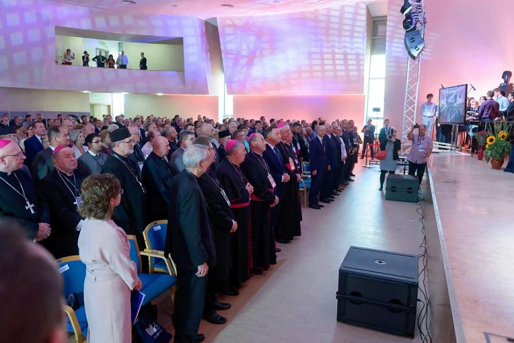 Obrady plenarne XI Zjazdu Gnieźnieńskiego "Europa ludzi wolnych. Inspirująca moc chrześcijaństwa". Gniezno, 21.09.2018. Fot. PAP/J. Kaczmarczyk Obrady plenarne XI Zjazdu Gnieźnieńskiego "Europa ludzi wolnych. Inspirująca moc chrześcijaństwa". Gniezno, 21.09.2018. Fot. PAP/J. Kaczmarczyk