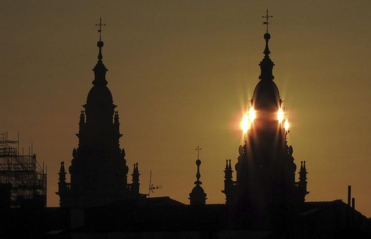 Sanktuarium św. Jakuba w Santiago de Compostela. Fot. PAP/EPA