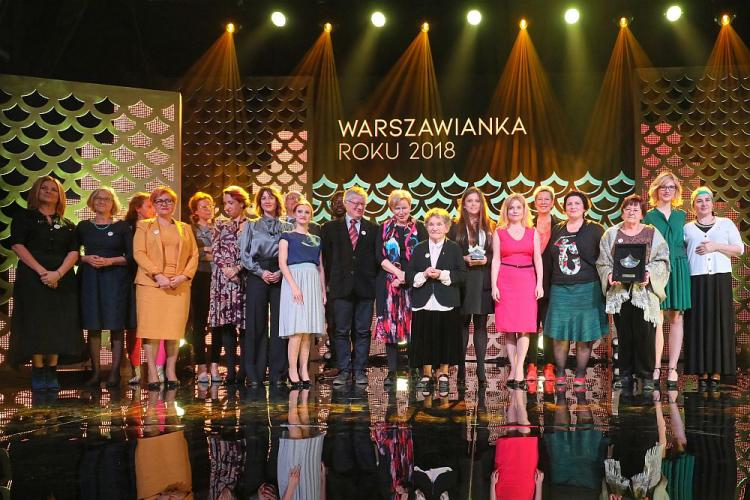 Gala plebiscytu „Warszawianka Stulecia” i „Warszawianka Roku” w stołecznym Teatrze Studio. Fot. PAP/P. Supernak Gala plebiscytu „Warszawianka Stulecia” i „Warszawianka Roku” w stołecznym Teatrze Studio. Fot. PAP/P. Supernak
