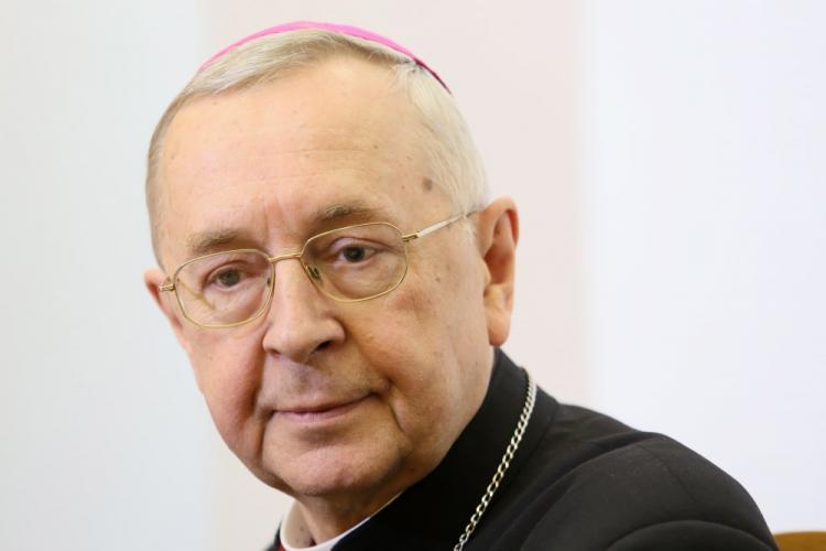 Przewodniczący KEP abp Stanisław Gądecki. Fot. PAP/L. Szymański