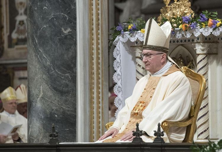 Kardynał Pietro Parolin. 02.2018. Fot. PAP/EPA