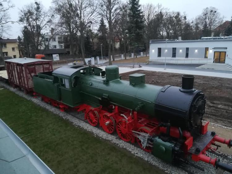 Improwizowany pociąg pancerny nr 11 w Muzeum Broni Pancernej. Źródło: Muzeum Broni Pancernej w Poznaniu