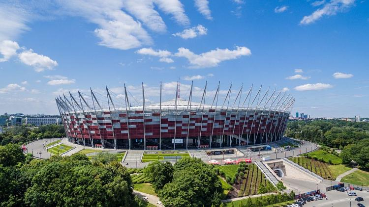 Stadion PGE Narodowy w Warszawie. Fot. PAP/L. Szymański Stadion PGE Narodowy w Warszawie. Fot. PAP/L. Szymański