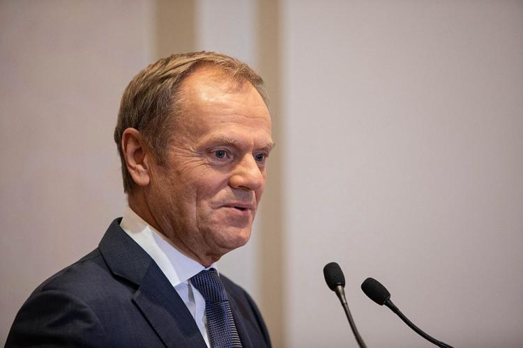 Przewodniczący Rady Europejskiej Donald Tusk. Fot. PAP/J. Graczyński