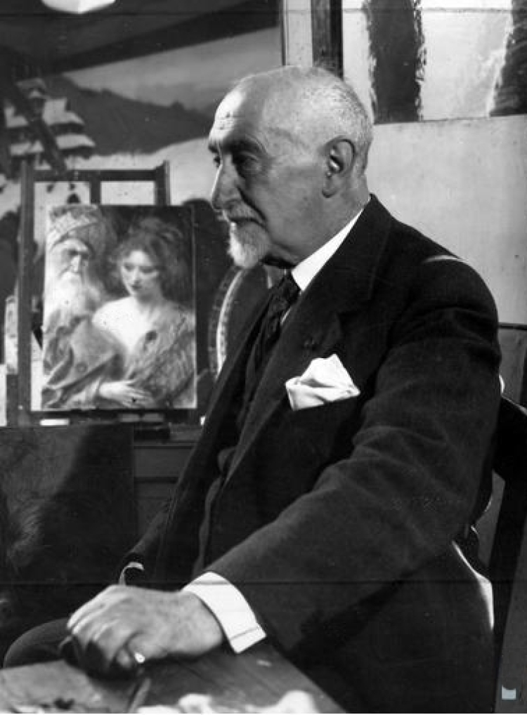 Teodor Axentowicz. Źródło: NAC Teodor Axentowicz. Źródło: NAC