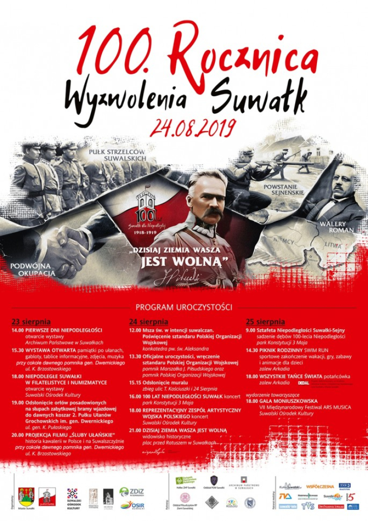 100. rocznica wyzwolenia Suwałk