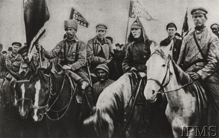 1920. Oddział 1 Armii Konnej Siemiona Budionnego. Fot. Instytut Polski i Muzeum im. gen. Sikorskiego w Londynie. Źródło: Ośrodek KARTA