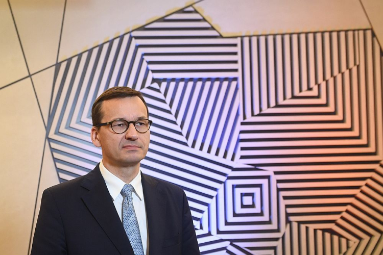 Premier Mateusz Morawiecki. Fot. PAP/R. Pietruszka