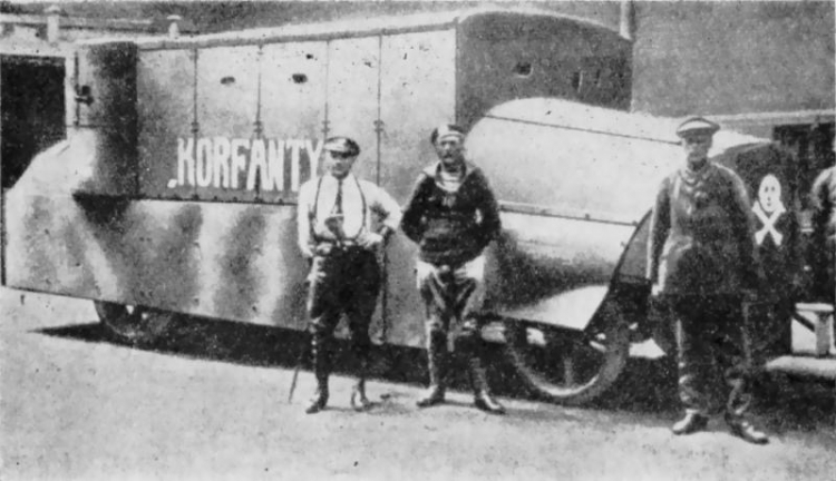 1920 r. Powstańczy samochód pancerny „Korfanty”. Źródło: Wikipedia Commons 1920 r. Powstańczy samochód pancerny „Korfanty”. Źródło: Wikipedia Commons