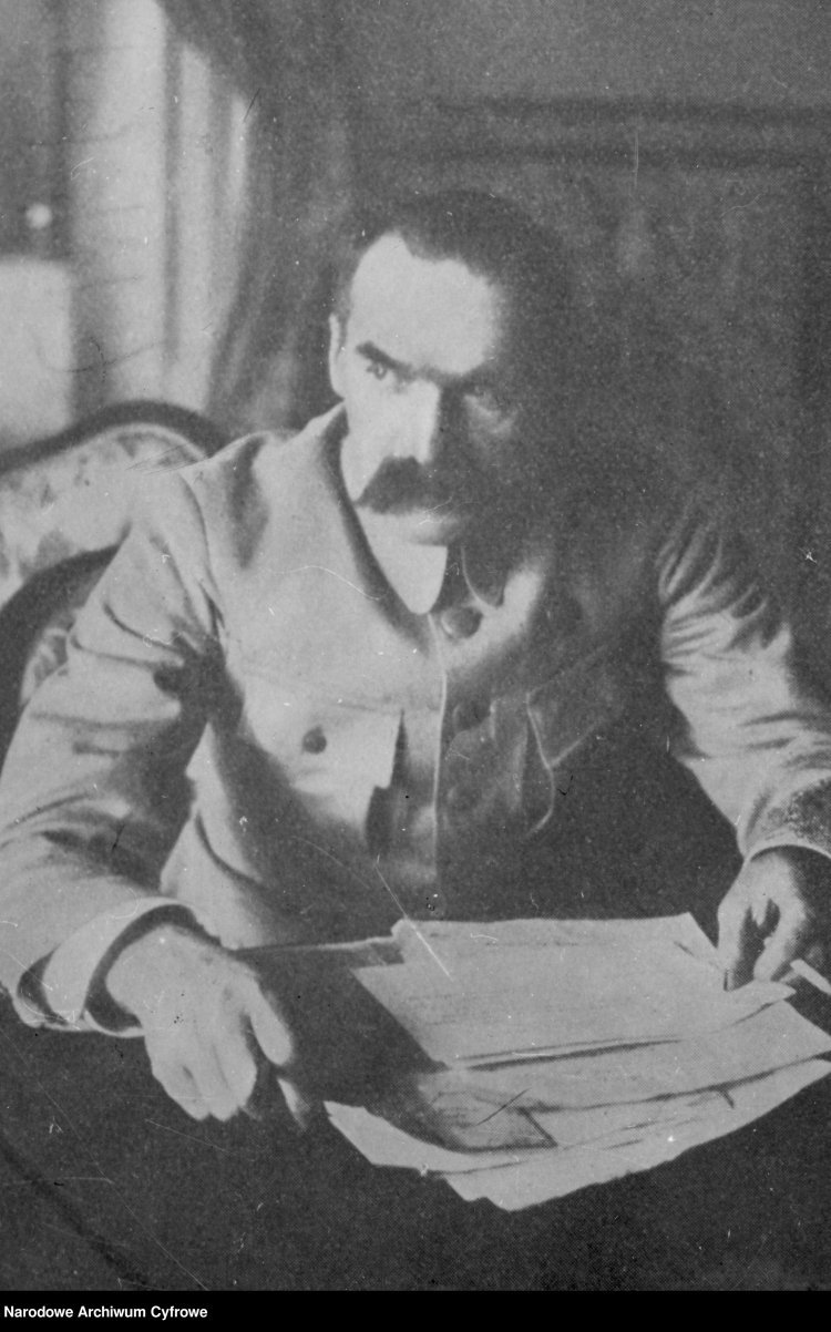 Józef Piłsudski, 1920 r. Żródło: NAC