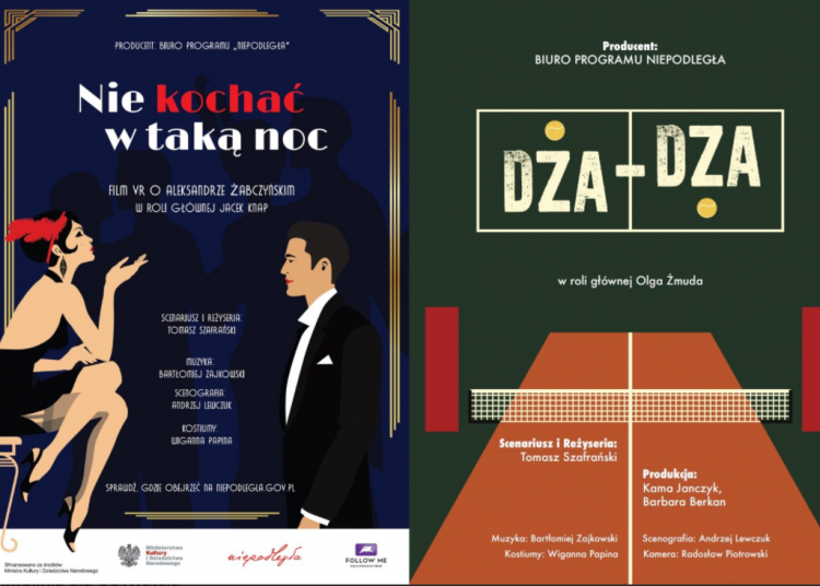 „Nie kochać w taką noc” i „Dża-dża” - nowe filmy w wirtualnej rzeczywistości. Źródło: MKiDN „Nie kochać w taką noc” i „Dża-dża” - nowe filmy w wirtualnej rzeczywistości. Źródło: MKiDN
