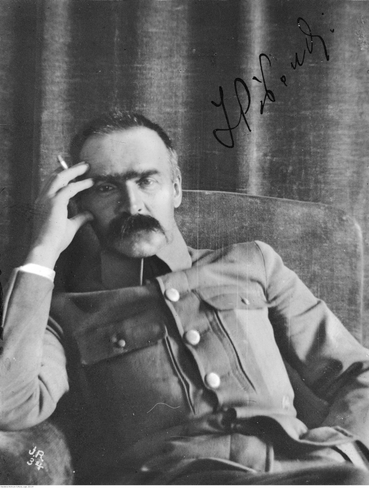 Józef Piłsudski, zdj. z lat 1920–1928. Źródło: NAC