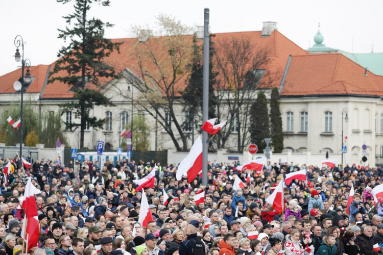 Oficjalne uroczystości, hołd dla Ojców Niepodległości oraz koncerty i festiwale – tak obchodziliśmy Narodowe Święto Niepodległości. Fot. Danuta Matloch / MKiDN