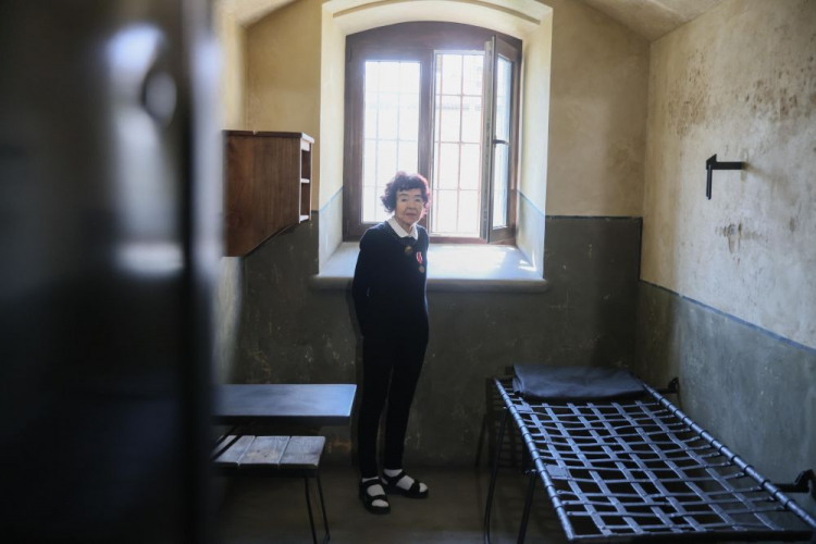 Warszawa, 24.05.2023. Córka rotmistrza Witolda Pileckiego Zofia Pilecka-Optułowicz podczas konferencji prasowej w siedzibie Muzeum Żołnierzy Wyklętych i Więźniów Politycznych PRL w Warszawie. Fot. PAP/L. Szymański Warszawa, 24.05.2023. Córka rotmistrza Witolda Pileckiego Zofia Pilecka-Optułowicz podczas konferencji prasowej w siedzibie Muzeum Żołnierzy Wyklętych i Więźniów Politycznych PRL w Warszawie. Fot. PAP/L. Szymański