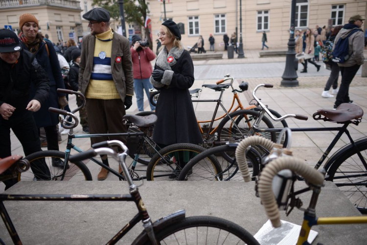 Festiwal Niepodległa na Krakowskim Przedmieściu. Warszawa, 11.11.2023. Fot. PAP/M. Obara