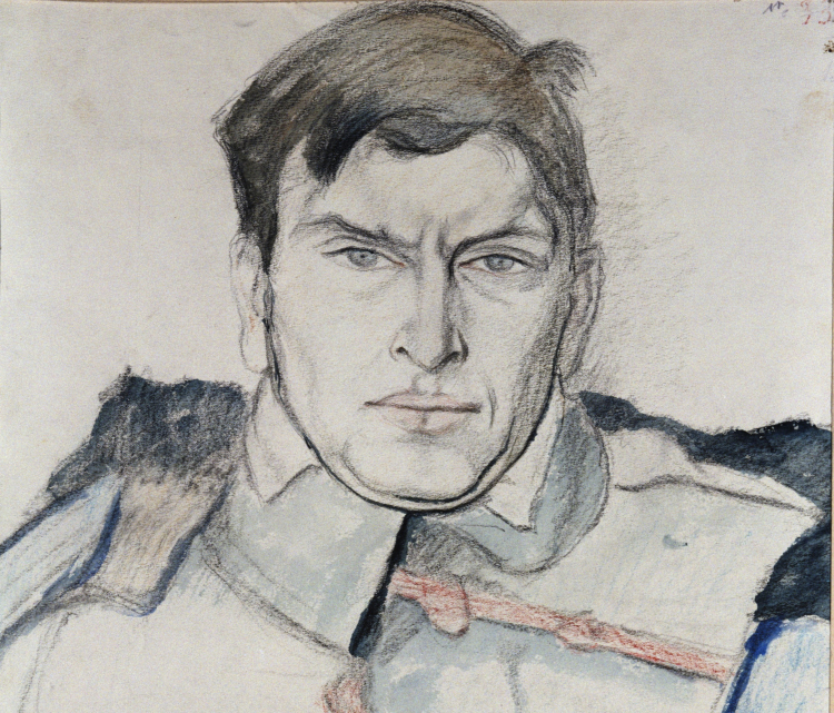 Portret porucznika Juliusza Kadena-Bandrowskiego, autorstwa Leopolda Gottlieba. PAP/Reprodukcja Jerzy Ochoński Portret porucznika Juliusza Kadena-Bandrowskiego, autorstwa Leopolda Gottlieba. PAP/Reprodukcja Jerzy Ochoński