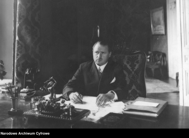 Prezydent Warszawy Stefan Starzyński. Fot. NAC Prezydent Warszawy Stefan Starzyński. Fot. NAC