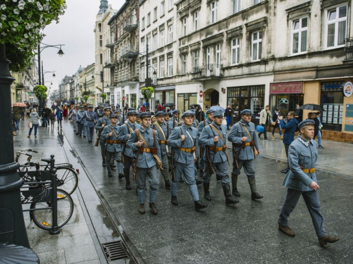 Zjazd Miast Piłsudskiego w Łodzi. 22-23.09.2017. Źródło: Urząd Miasta Łodzi