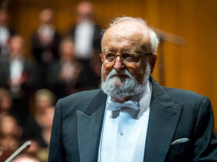 Krzysztof Penderecki. 2015 r. Fot. PAP/T. Żmijewski