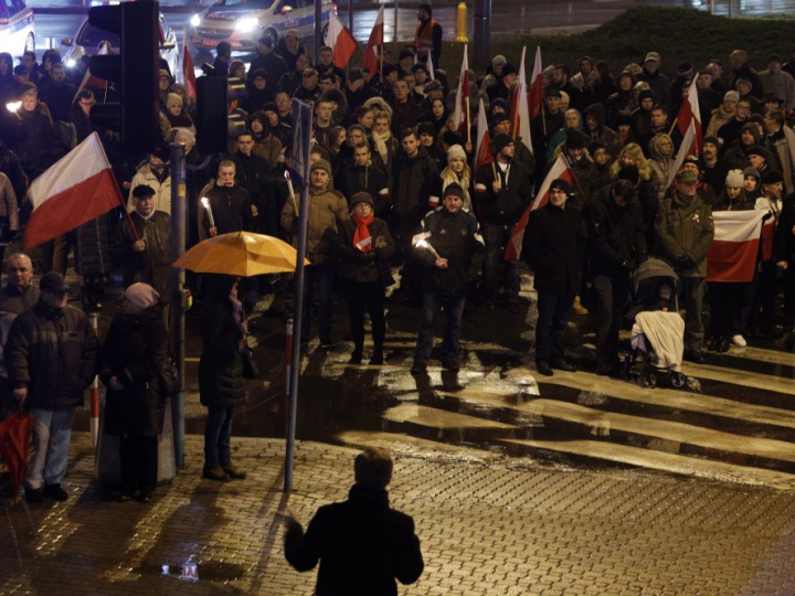 VII Białostocki Marsz Niepodległości. Fot. PAP/A. Reszko