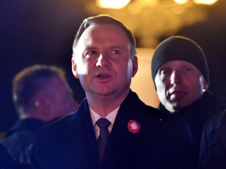 Prezydent Andrzej Duda uczestniczy w V Ognisku Patriotyzmu w Stalowej Woli. Fot. PAP/P. Polak