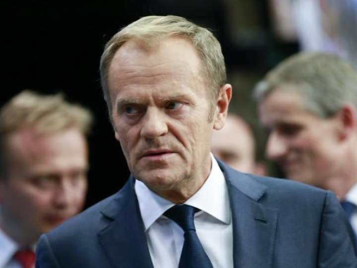 Szef Rady Europejskiej Donald Tusk. Fot. PAP/EPA