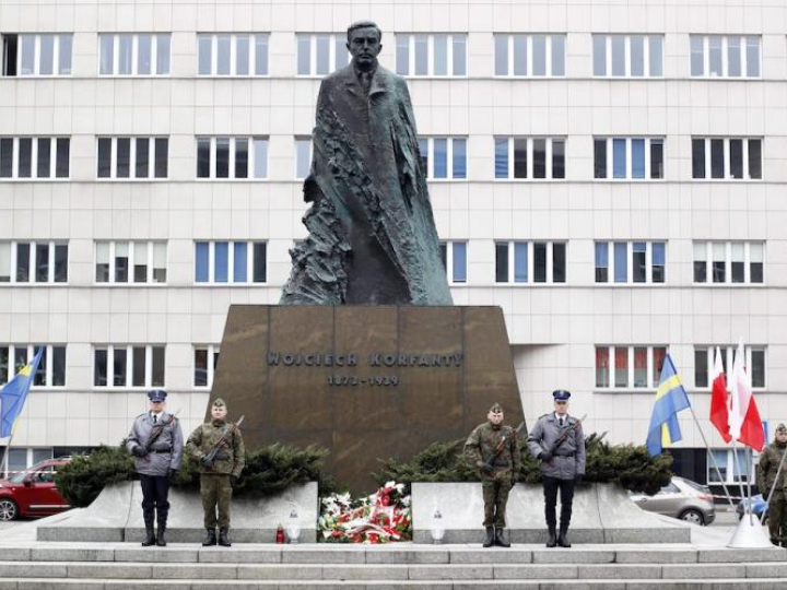 Pomnik Wojciecha Korfantego w Katowicach. Fot. PAP/A. Grygiel