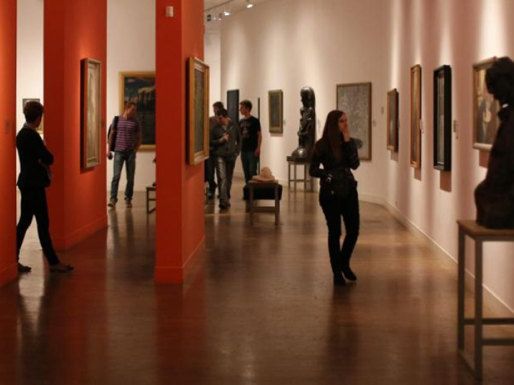 Galeria Sztuki Polskiej XX wieku w gmachu głównym Muzeum Narodowego w Krakowie. Fot. PAP/S. Rozpędzik