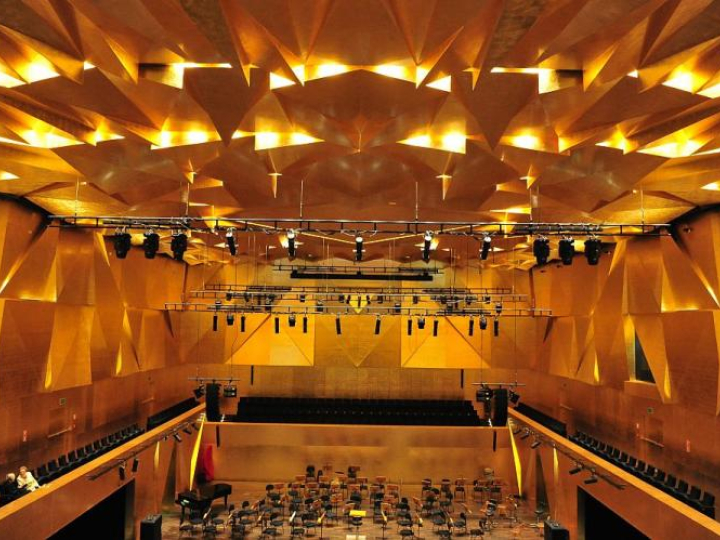 Sala symfoniczna Filharmonii im. Mieczysława Karłowicza w Szczecinie. Fot. PAP/M. Bielecki 