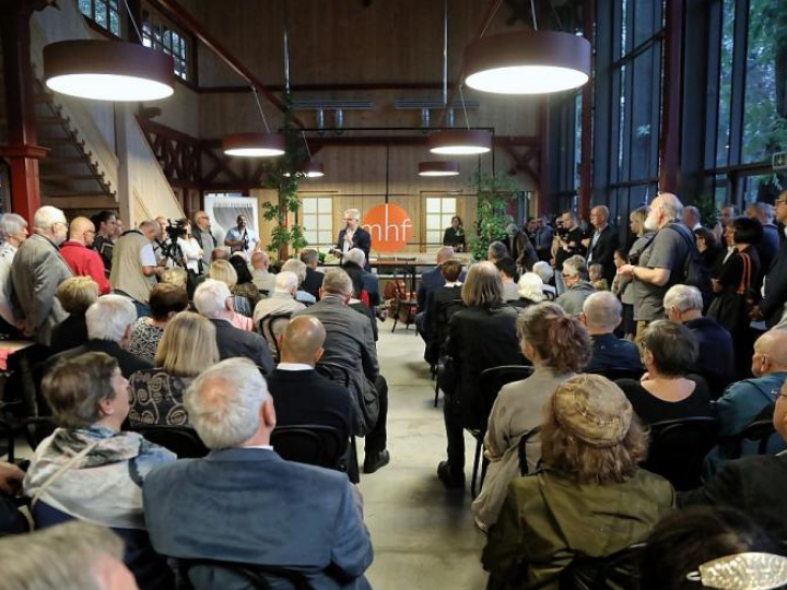 Otwarcie oddziału Muzeum Historii Fotografii w budynku zabytkowej strzelnicy na Woli Justowskiej w Krakowie. Fot. PAP/J. Graczyński