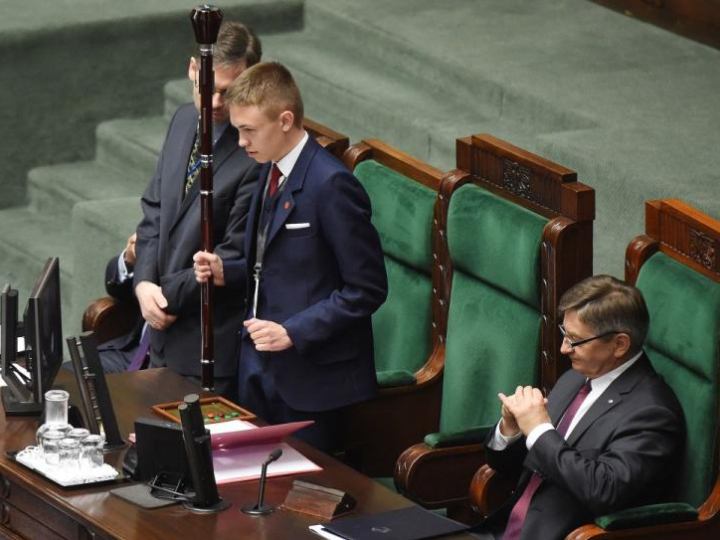 Sejm dzieci i młodzieży 2017. Fot. PAP/R. Pietruszka