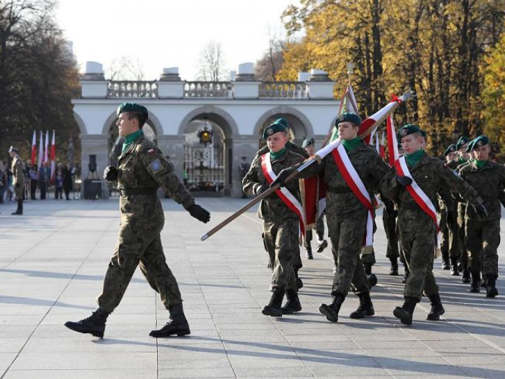 Uroczystości państwowe związane z 93. rocznicą utworzenia Grobu Nieznanego Żołnierza. Fot. PAP/T. Gzell