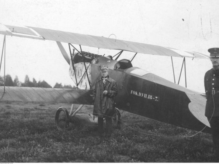 Samolot Fokker D.VII. Fot. NAC