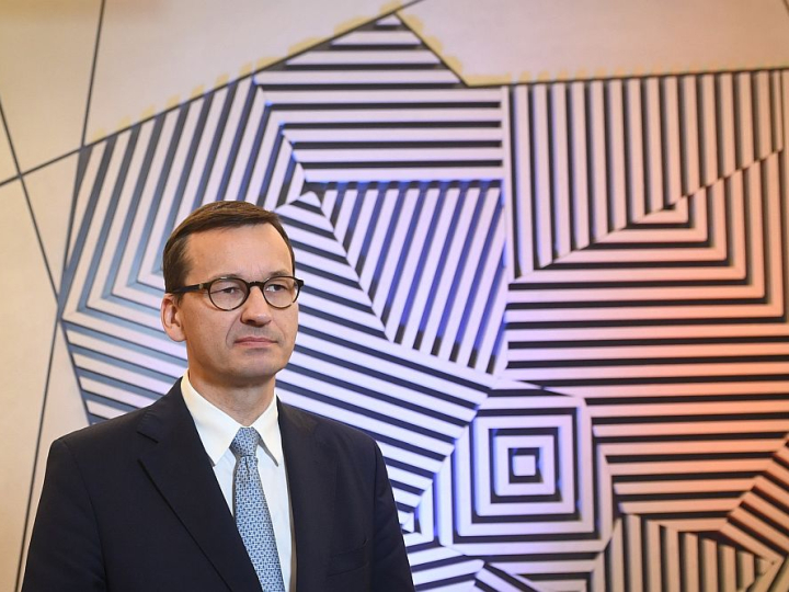 Premier Mateusz Morawiecki. Fot. PAP/R. Pietruszka