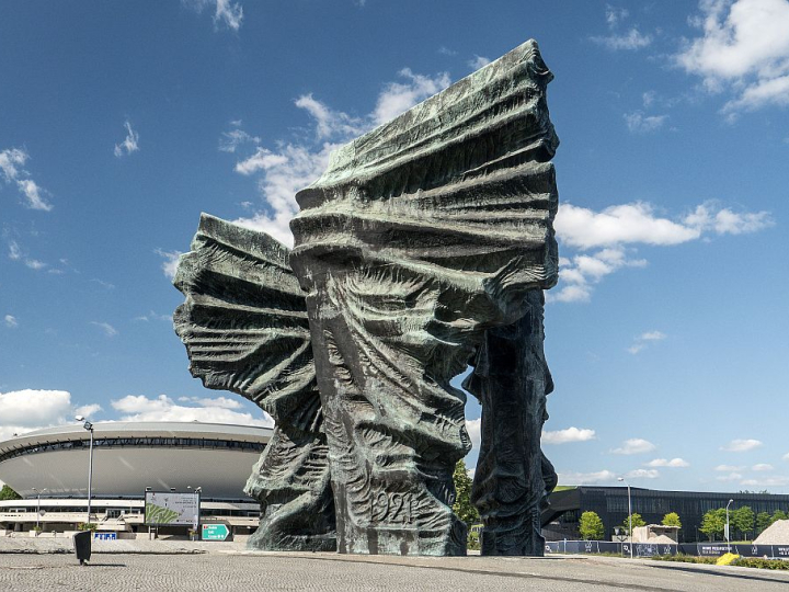 Pomnik Powstańców Śląskich w Katowicach. 2016 r. Fot. PAP/J. Ochoński