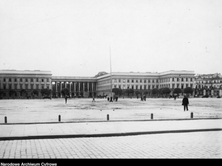 Pałac Saski w Warszawie. 1928–1939. Fot. NAC