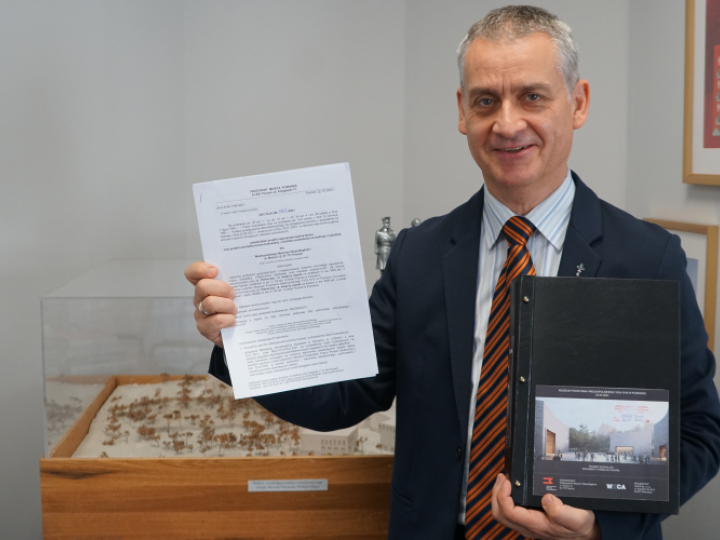 Dyrektor Wielkopolskiego Muzeum Niepodległości Przemysław Terlecki. Źródło: Wielkopolskie Muzeum Niepodległości 